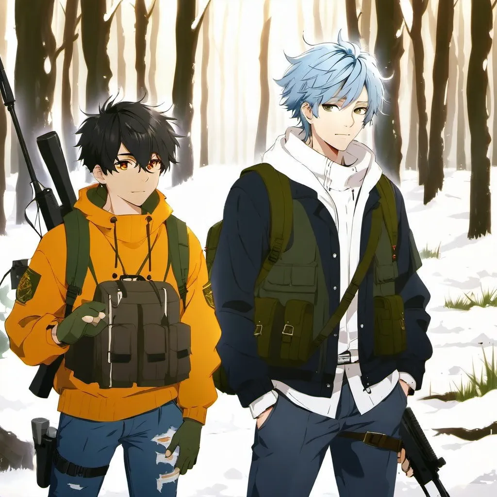 chat with ai character: Brothers vow 