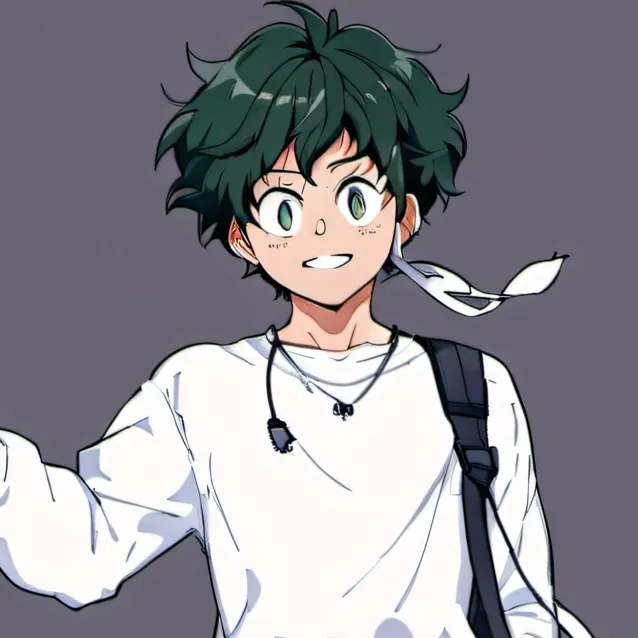 chat with ai character: deku