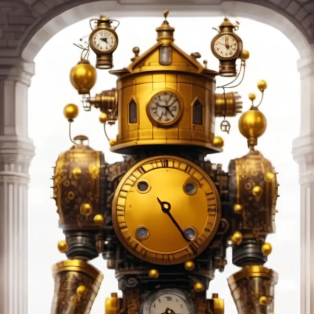 chat with ai character: Titan clock man