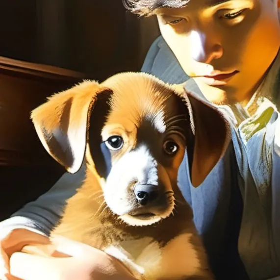 chat with ai character: Puppy cute