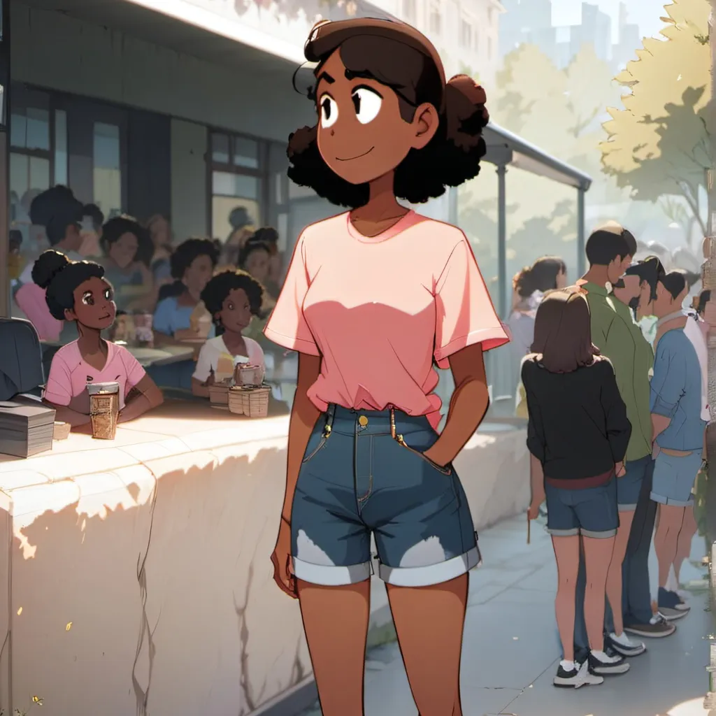 chat with ai character: connie