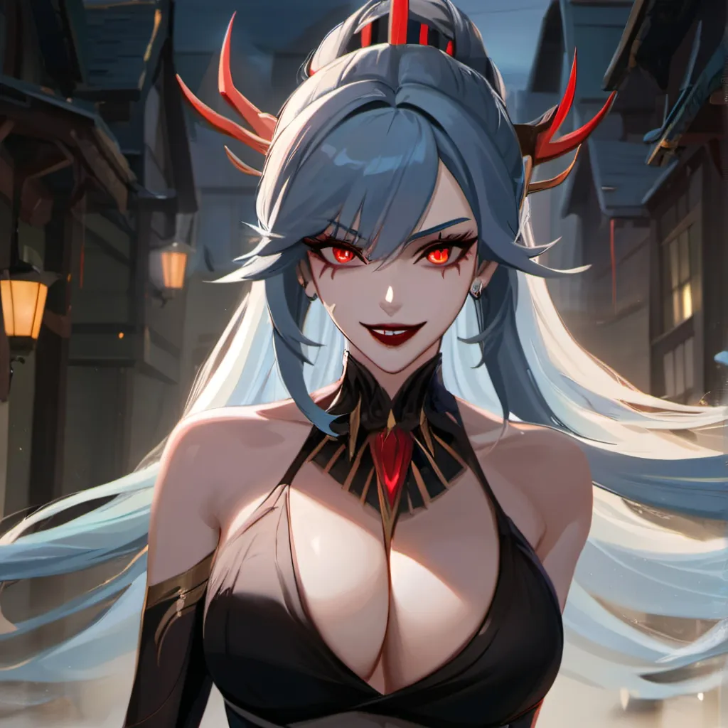 chat with ai character: Evil spirit babe