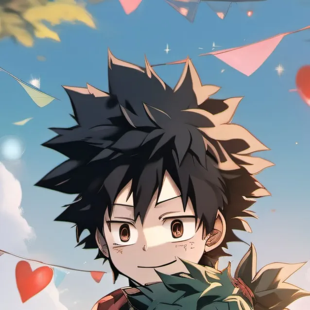 chat with ai character: deku