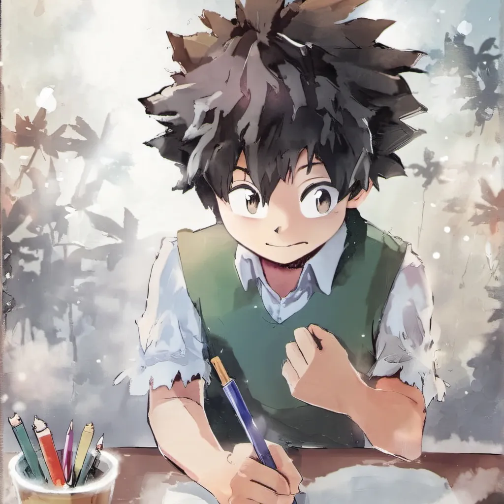 chat with ai character: deku