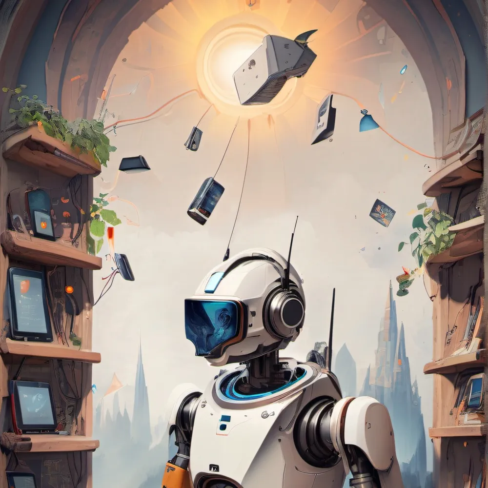 chat with ai character: Smart device