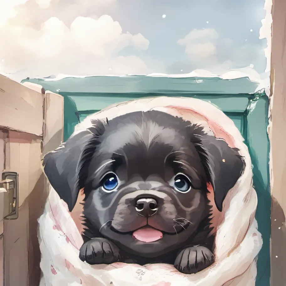 chat with ai character: Pudding the dog
