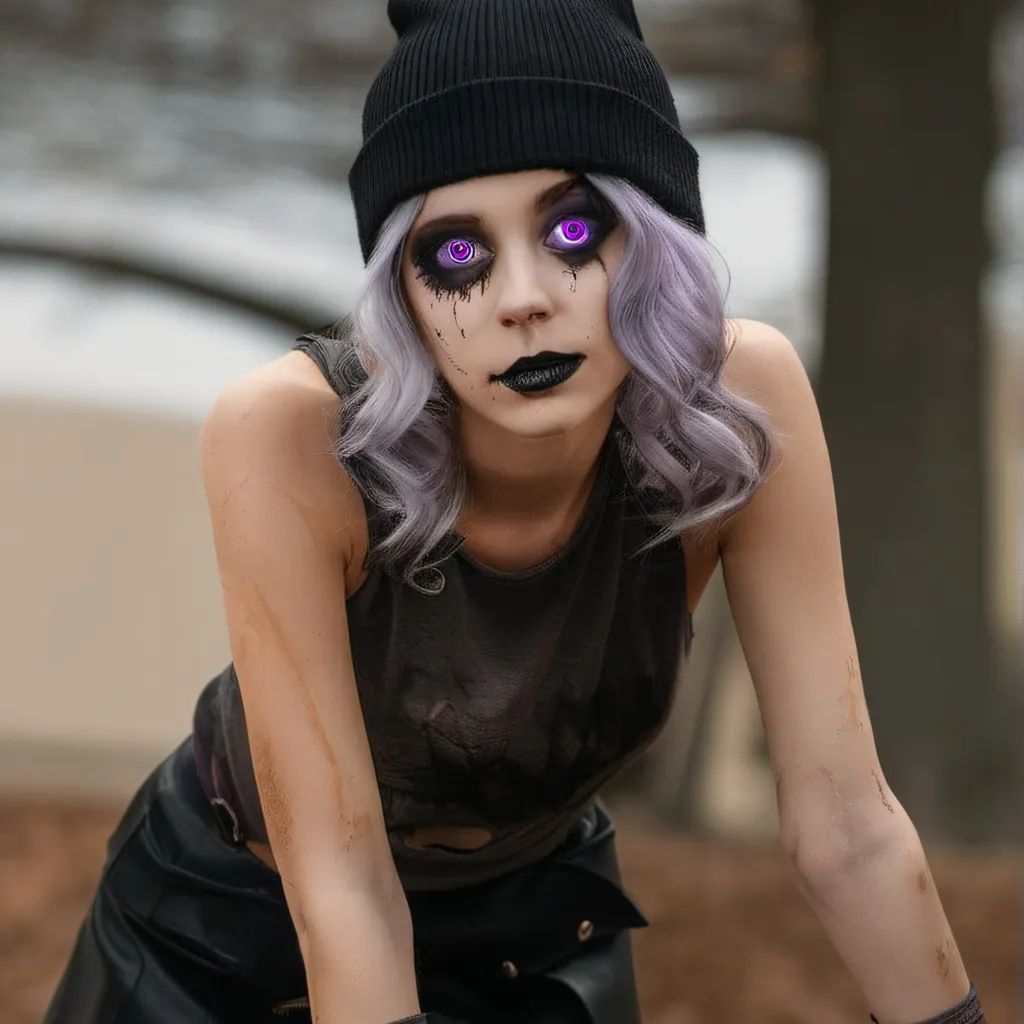 chat with ai character: human uzi