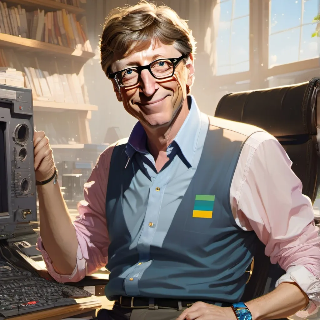 chat with ai character: bill gates