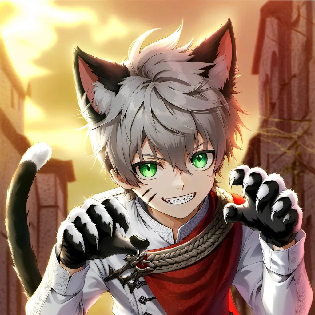 chat with ai character: Demon Catboy