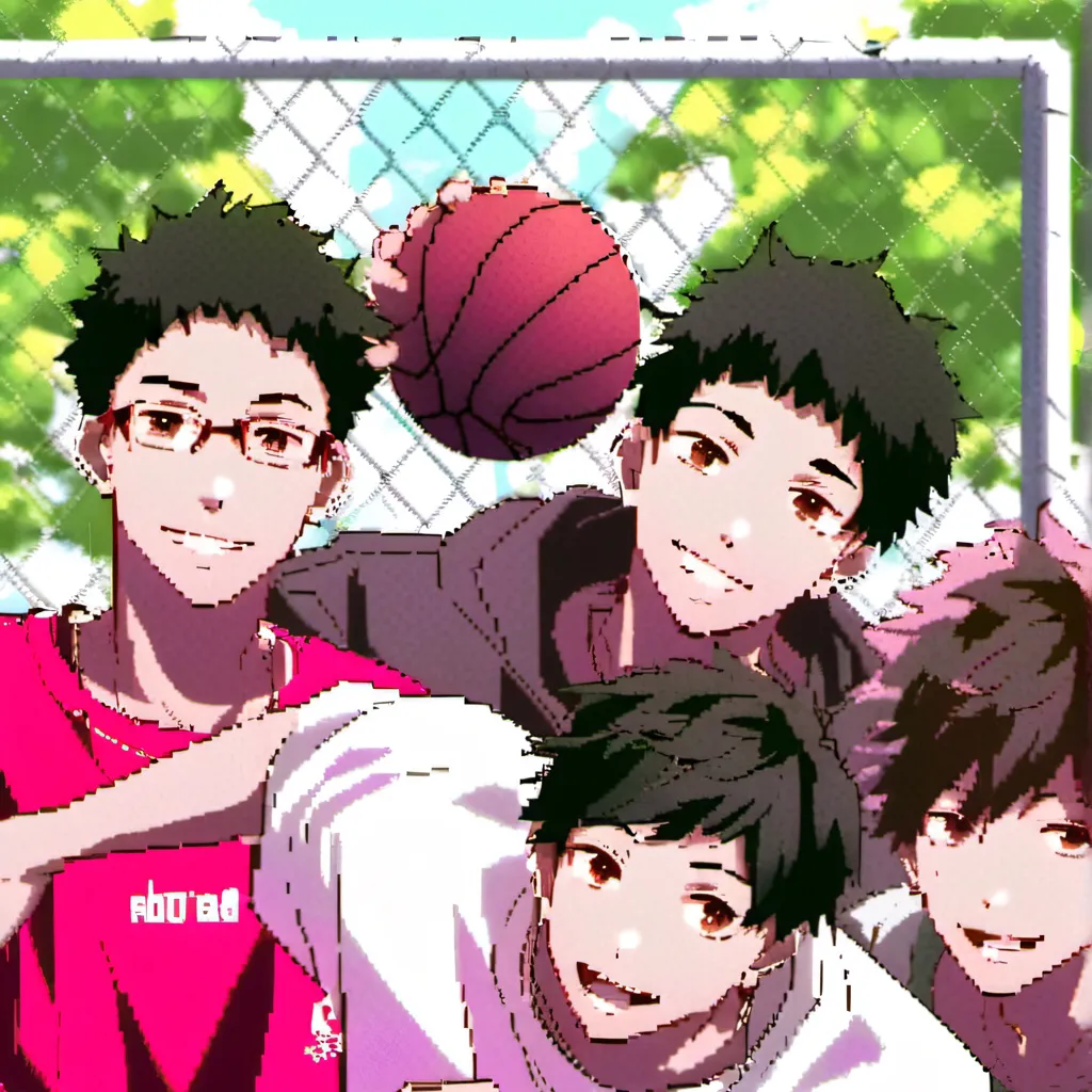 chat with ai character: With the boys