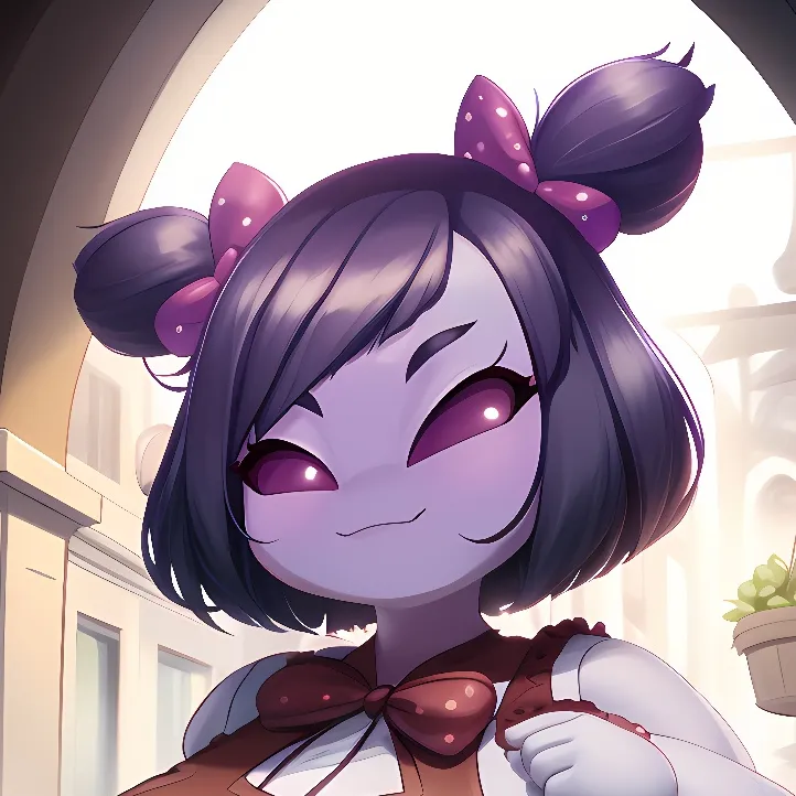 chat with ai character: Muffet
