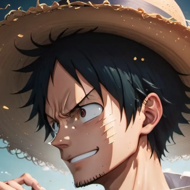 chat with ai character: luffy