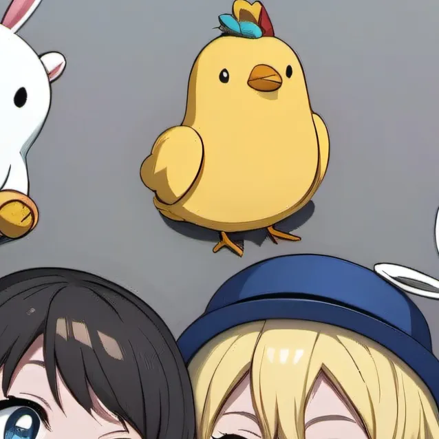 chat with ai character: 3 friends