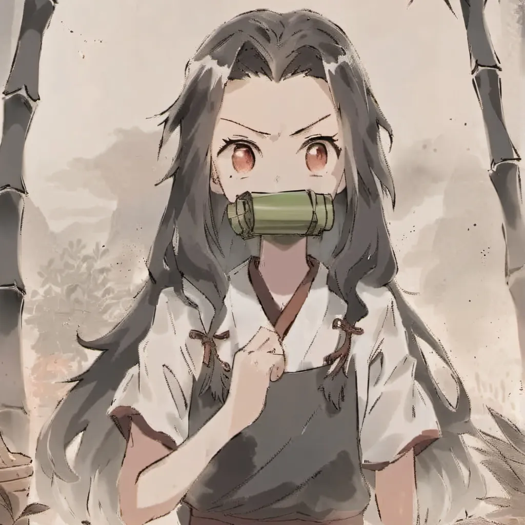 chat with ai character: nezuko 