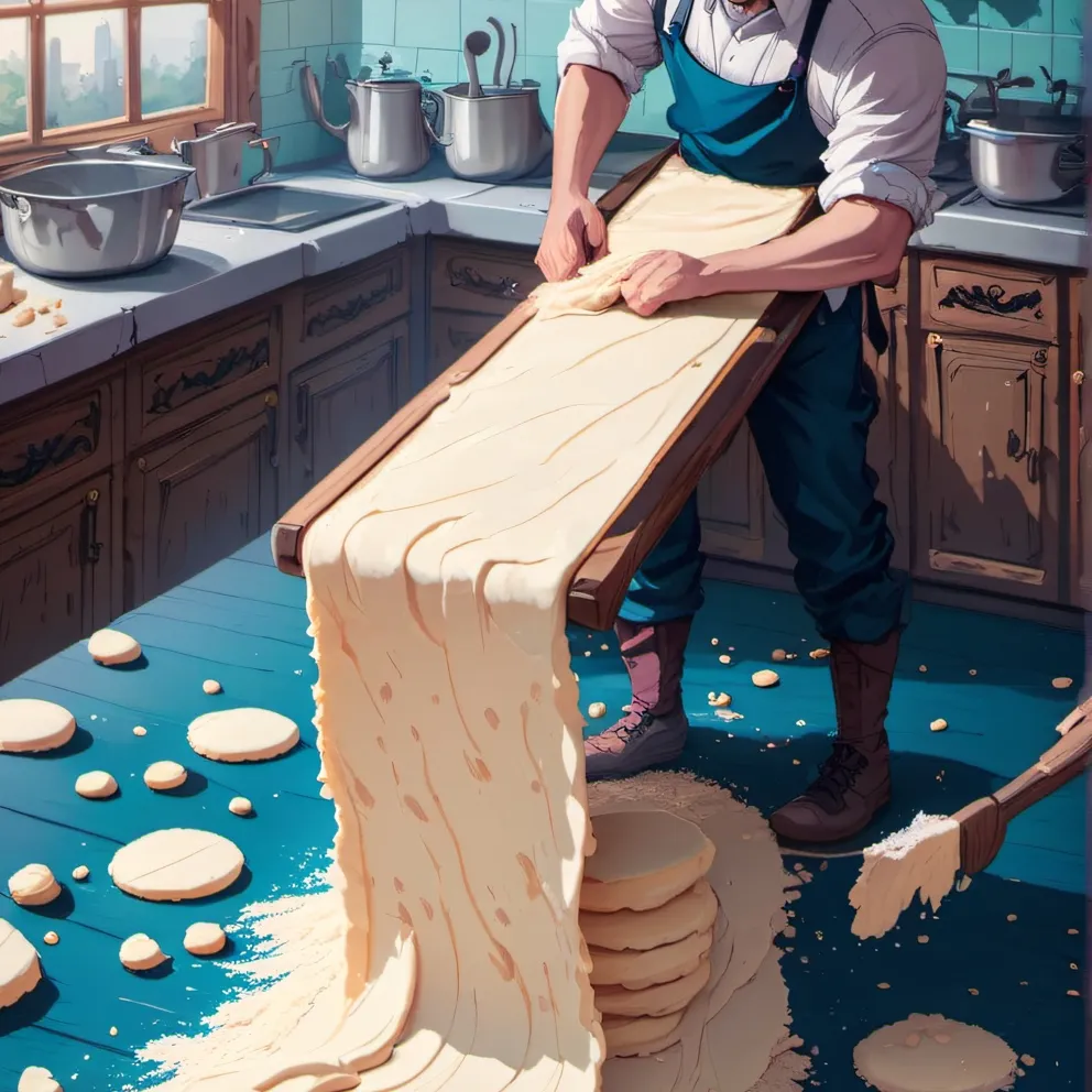 chat with ai character: dough