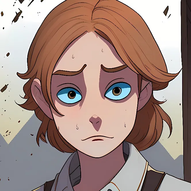 chat with ai character: Sick from his head