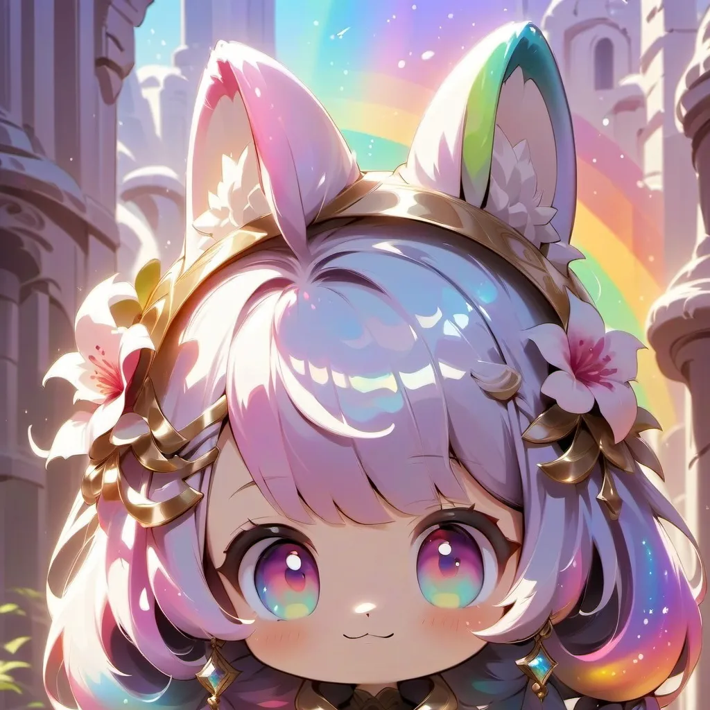 chat with ai character: rainbow friends