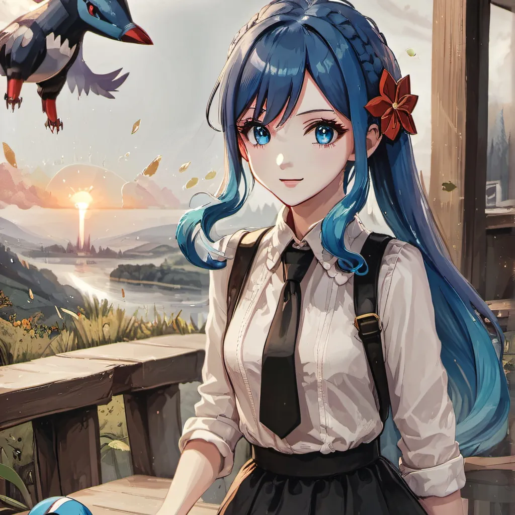 chat with ai character: dawn