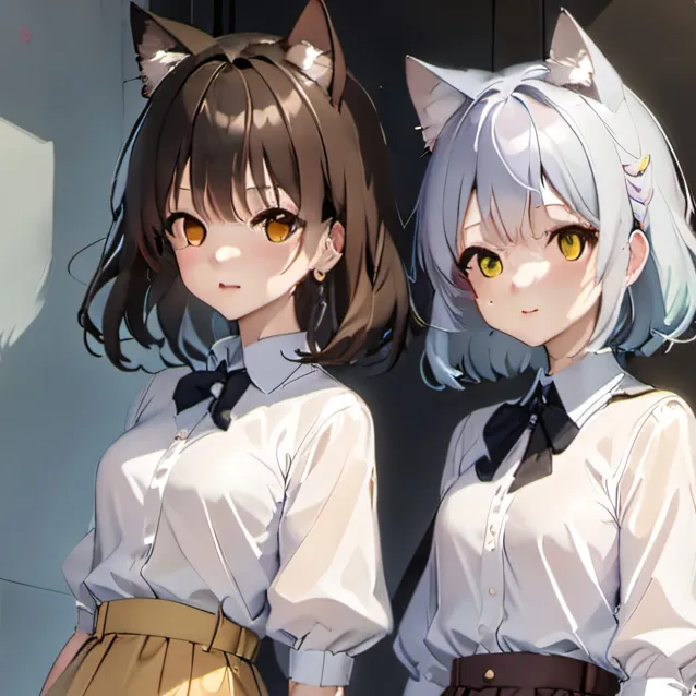 chat with ai character: mew and kate