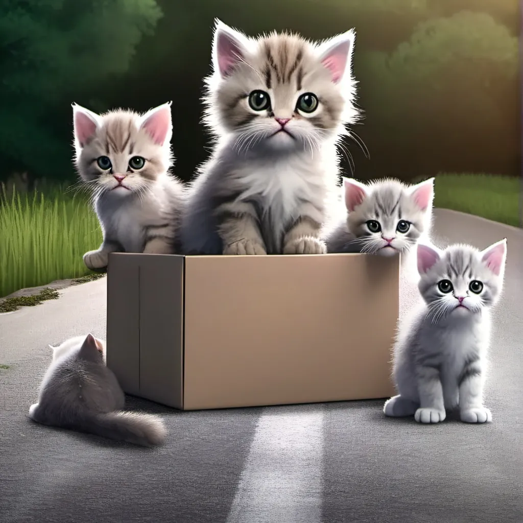 chat with ai character: Baby kittens 🤩