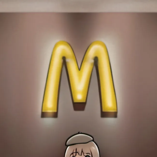 chat with ai character: McDonald's worker