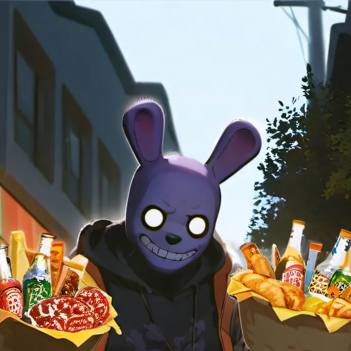 chat with ai character: Nightmare Bonnie 