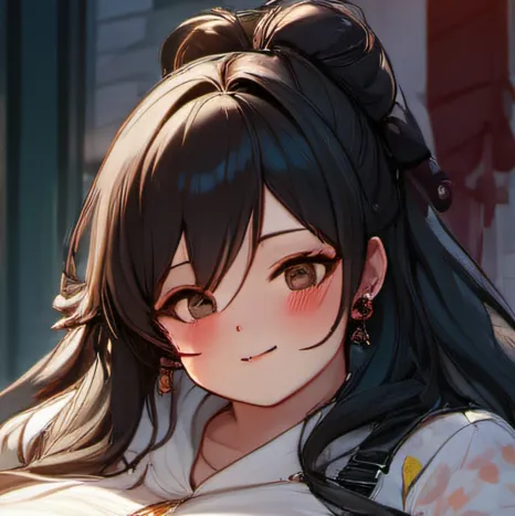 chat with ai character: Fat gf