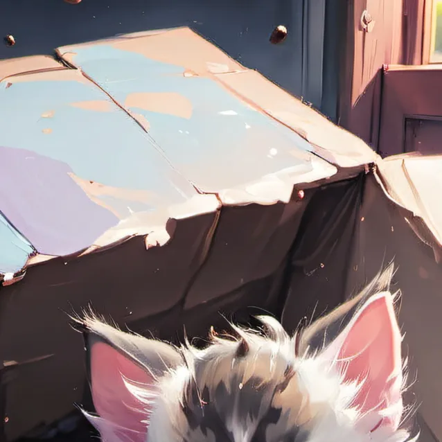 chat with ai character: Poop kitten