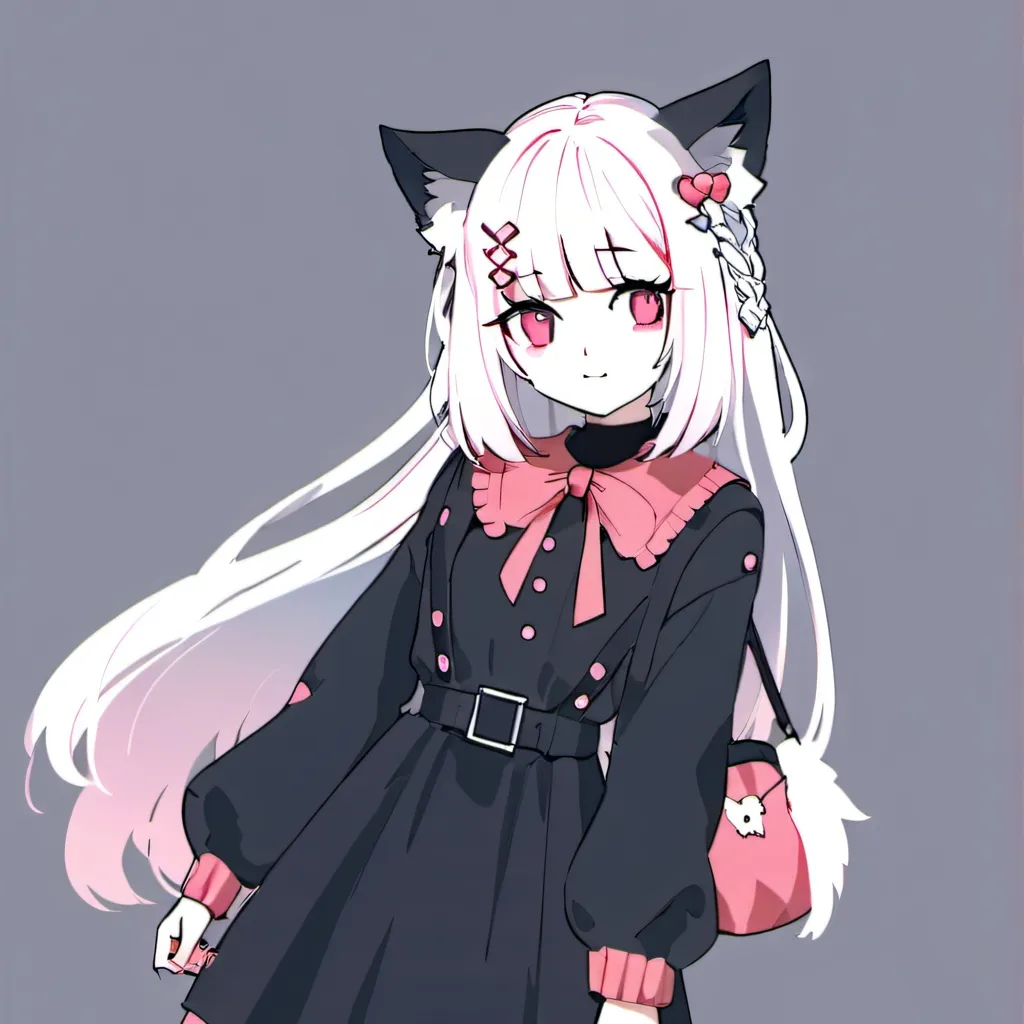 chat with ai character: Pink girl