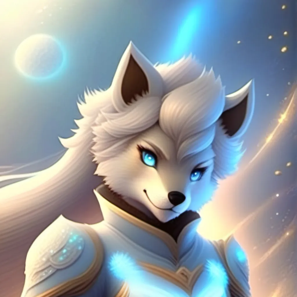chat with ai character: snowy wolf