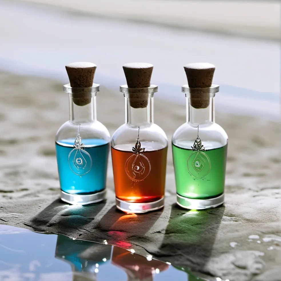 chat with ai character: Element potions