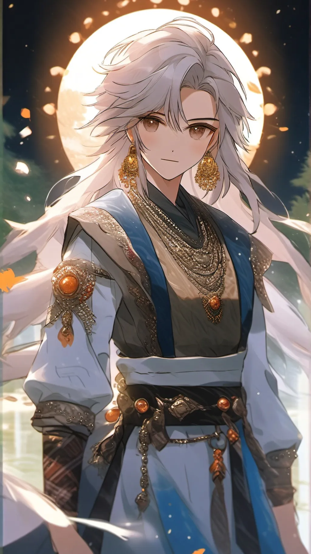 ai character: WolvesBakugo background