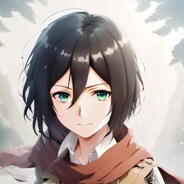chat with ai character: mikasa 