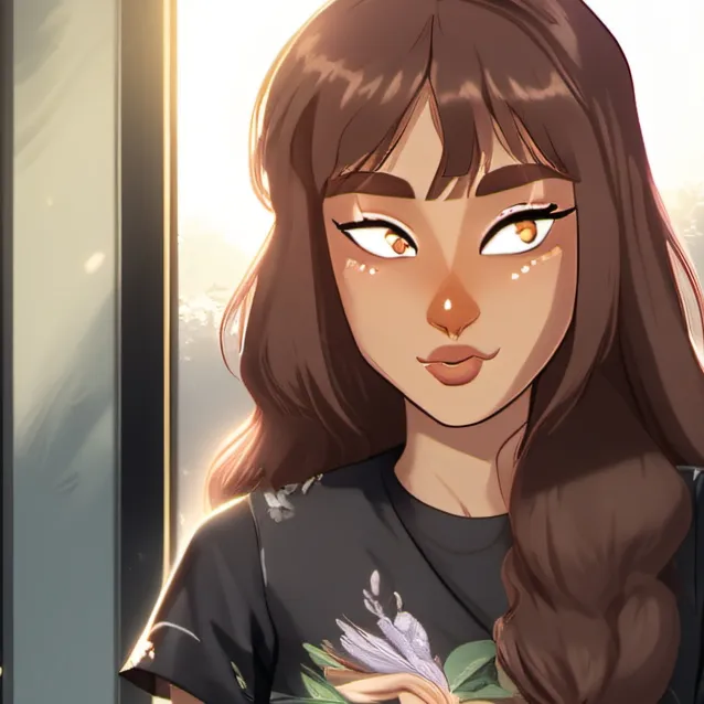 chat with ai character: Nadia