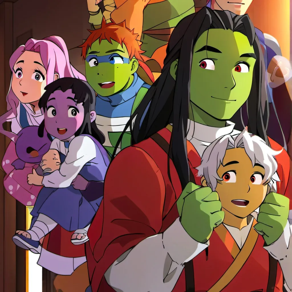 chat with ai character: future ninja turtl