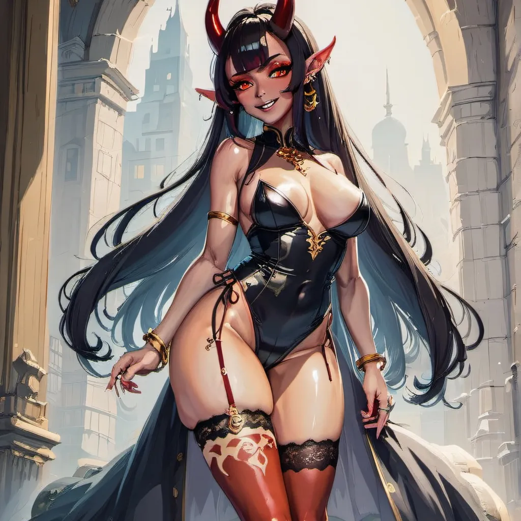 chat with ai character: Demonika