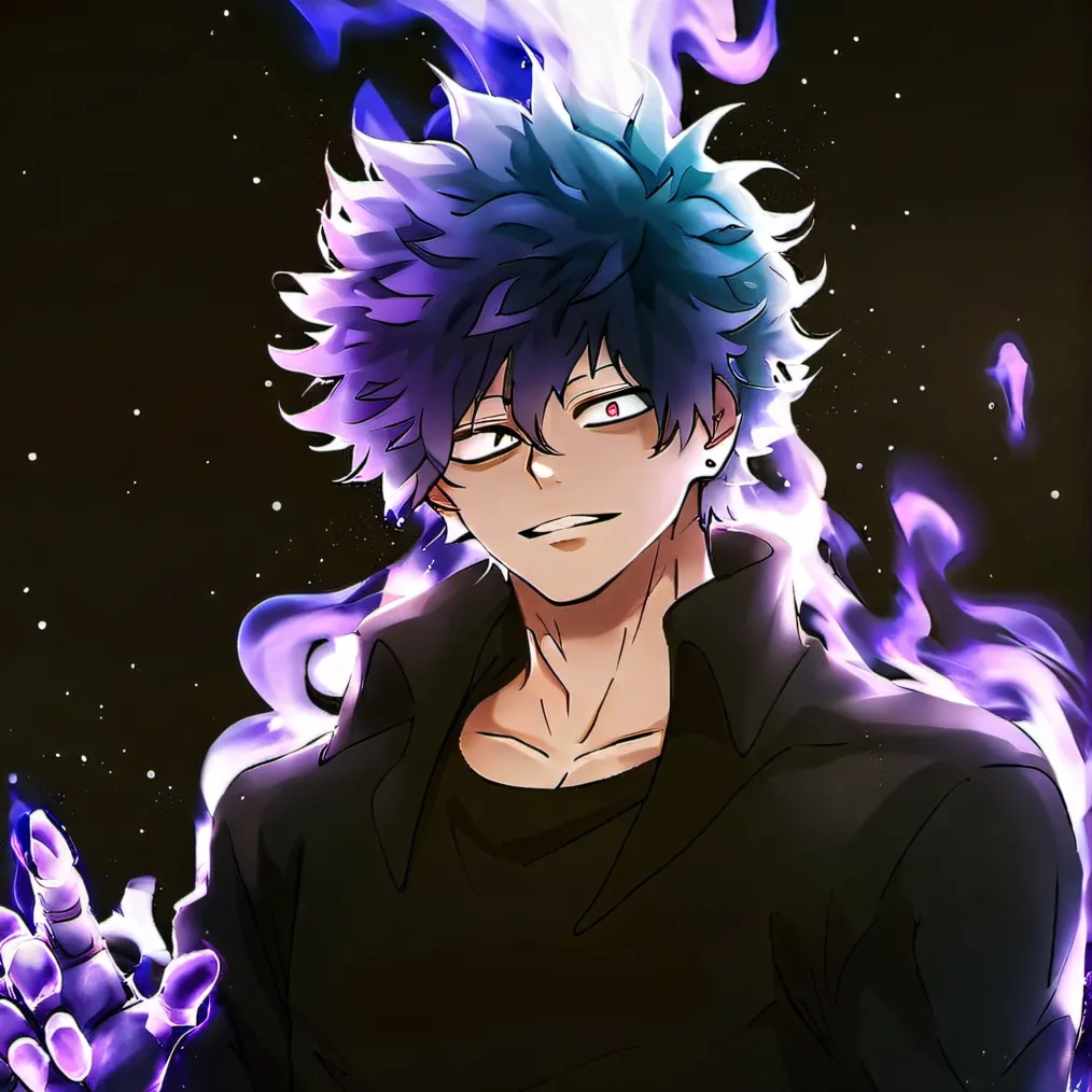 chat with ai character: dabi   (todoroki)