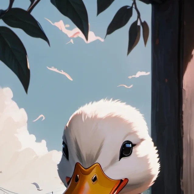 chat with ai character: duck