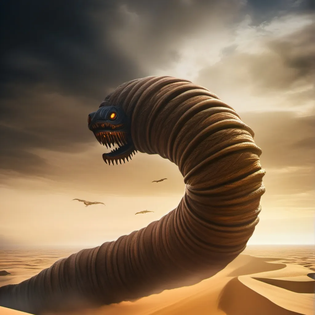 chat with ai character: Sand worm