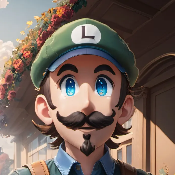 chat with ai character: luigi