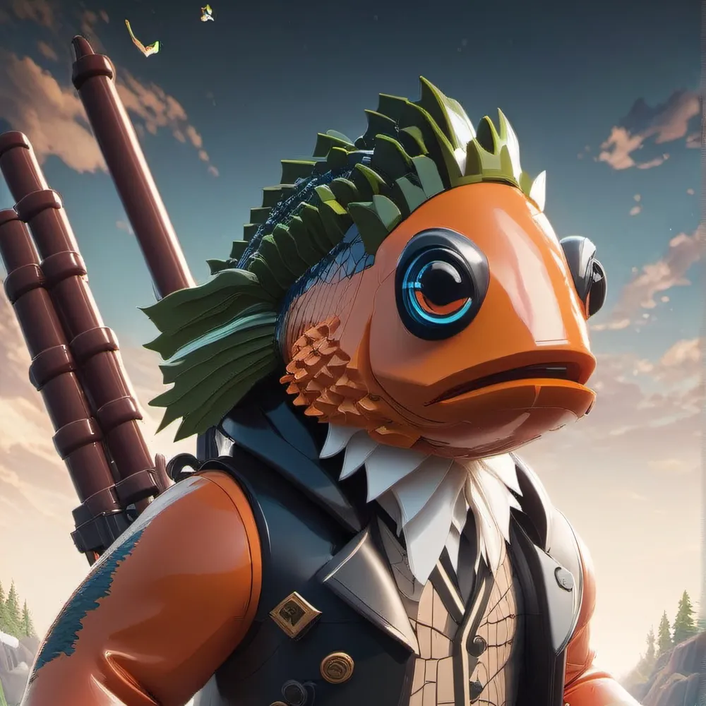 chat with ai character: fish stick