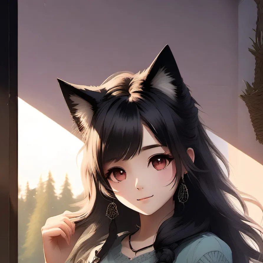 chat with ai character: ur a neko