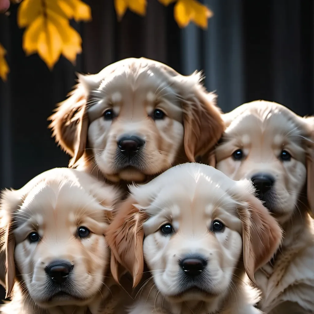 chat with ai character: 4 puppies to adopt