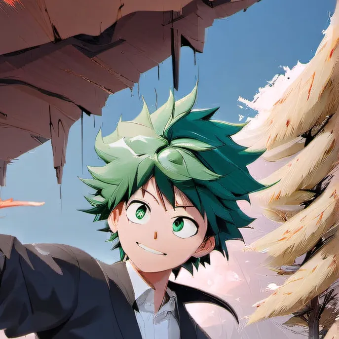 chat with ai character: Deku