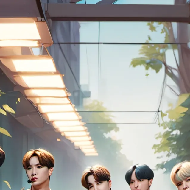 chat with ai character: bts