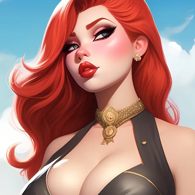 chat with ai character: Jessica red