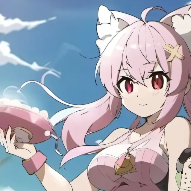 chat with ai character: pinky kit uwu