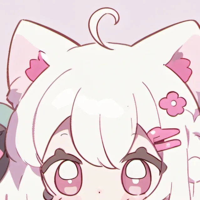 chat with ai character: flowery kit