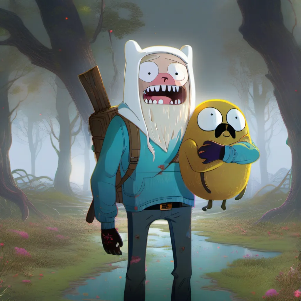 chat with ai character: Corrupted Finn