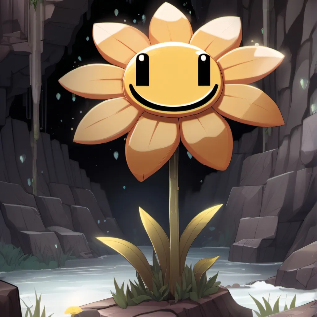 chat with ai character: Flowey